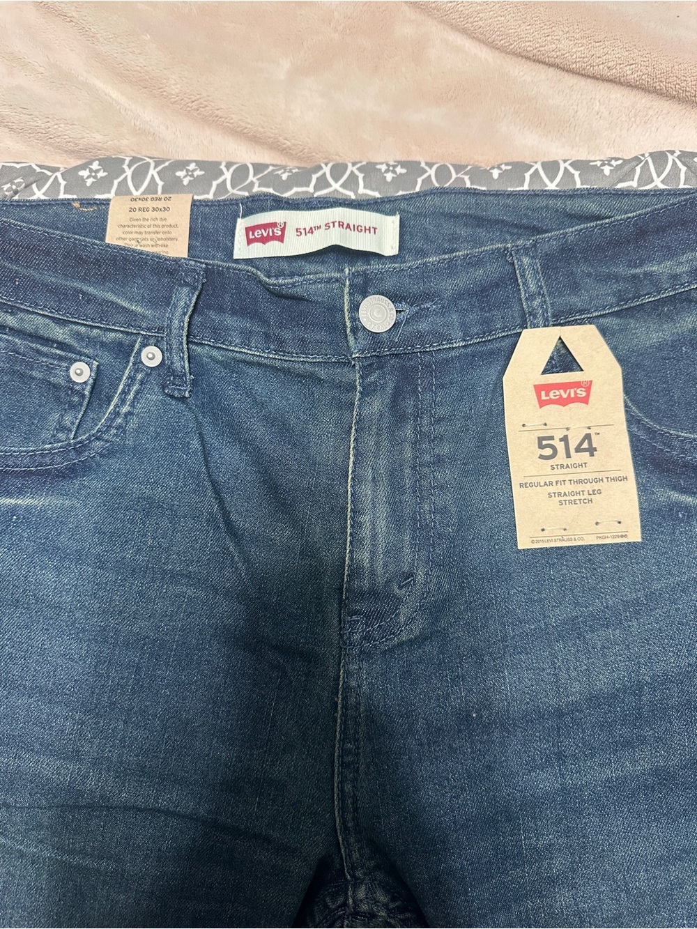 Levi's 514 Straight Men's Jeans - Indigo Blue